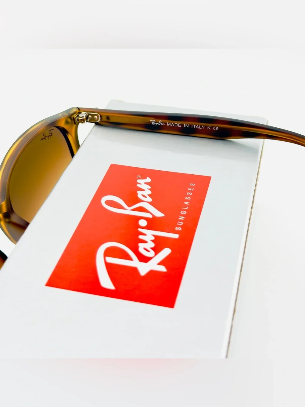 Ray-Ban Sunglasses RB4306 Matte Havana Frame With Gradient Brown Lenses UNISEX!